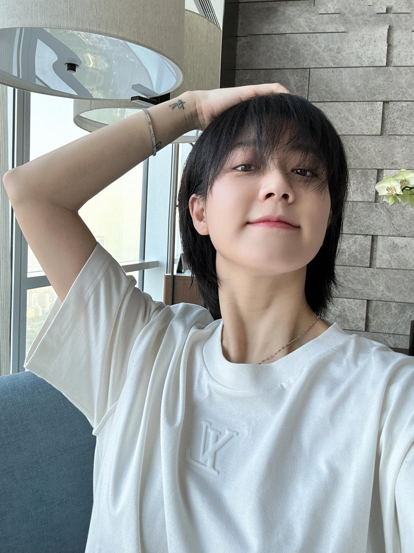 2026 New GS Logo Embossed Short-Sleeved T-Shirt (24019-A10)