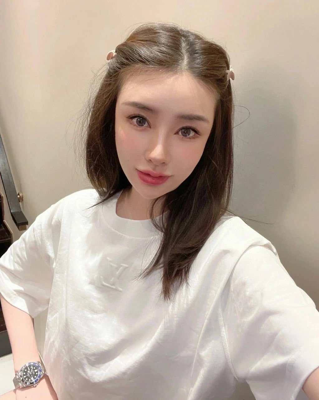 2026 New GS Logo Embossed Short-Sleeved T-Shirt (24019-A10)