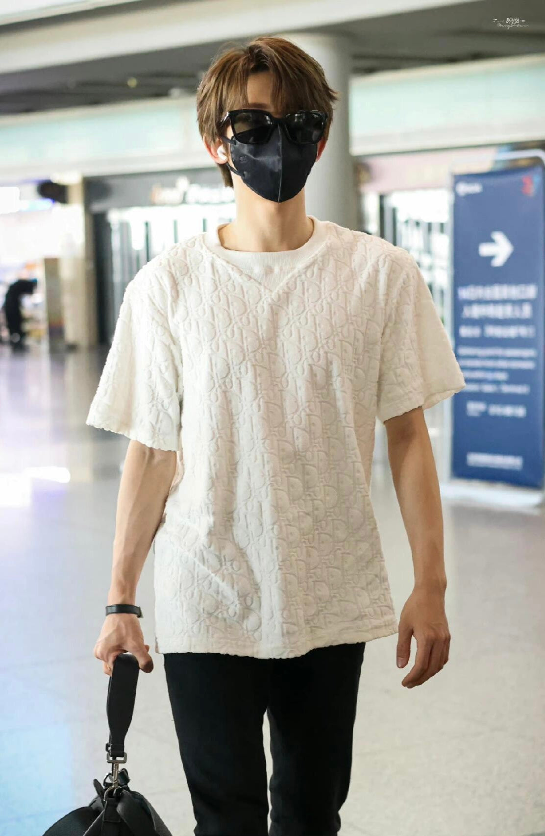 2026 New Style GS All-Over Print Letter Short-Sleeved T-Shirt (24026-A25)