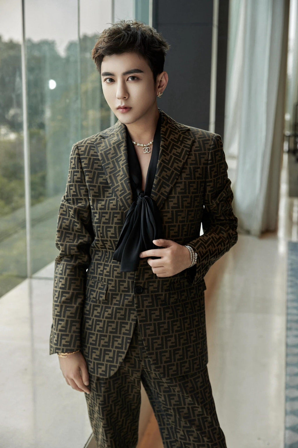 2026 New GS All-Over Print Suit (55039-D30)