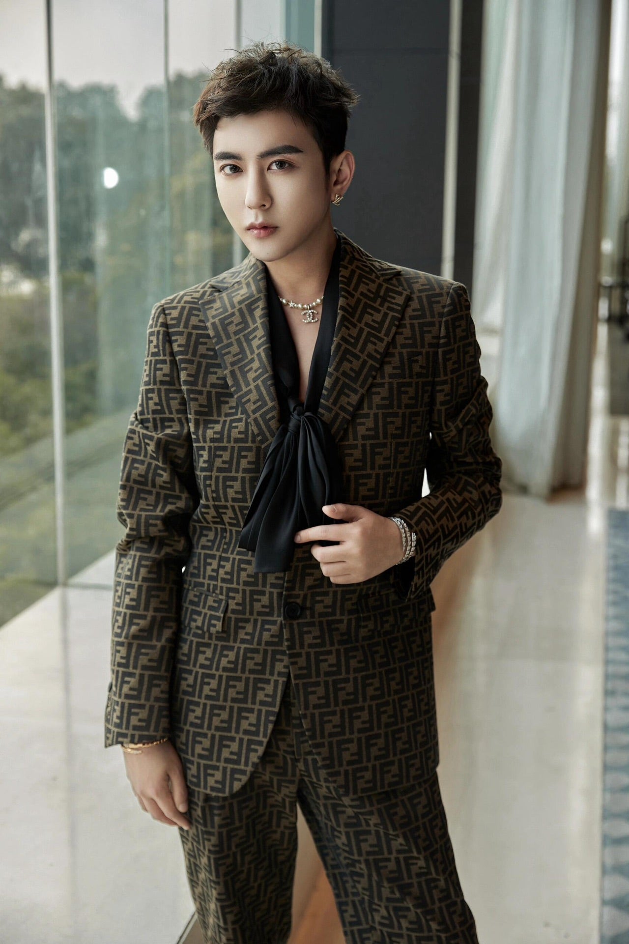 2026 New GS All-Over Print Suit (55039-D30)