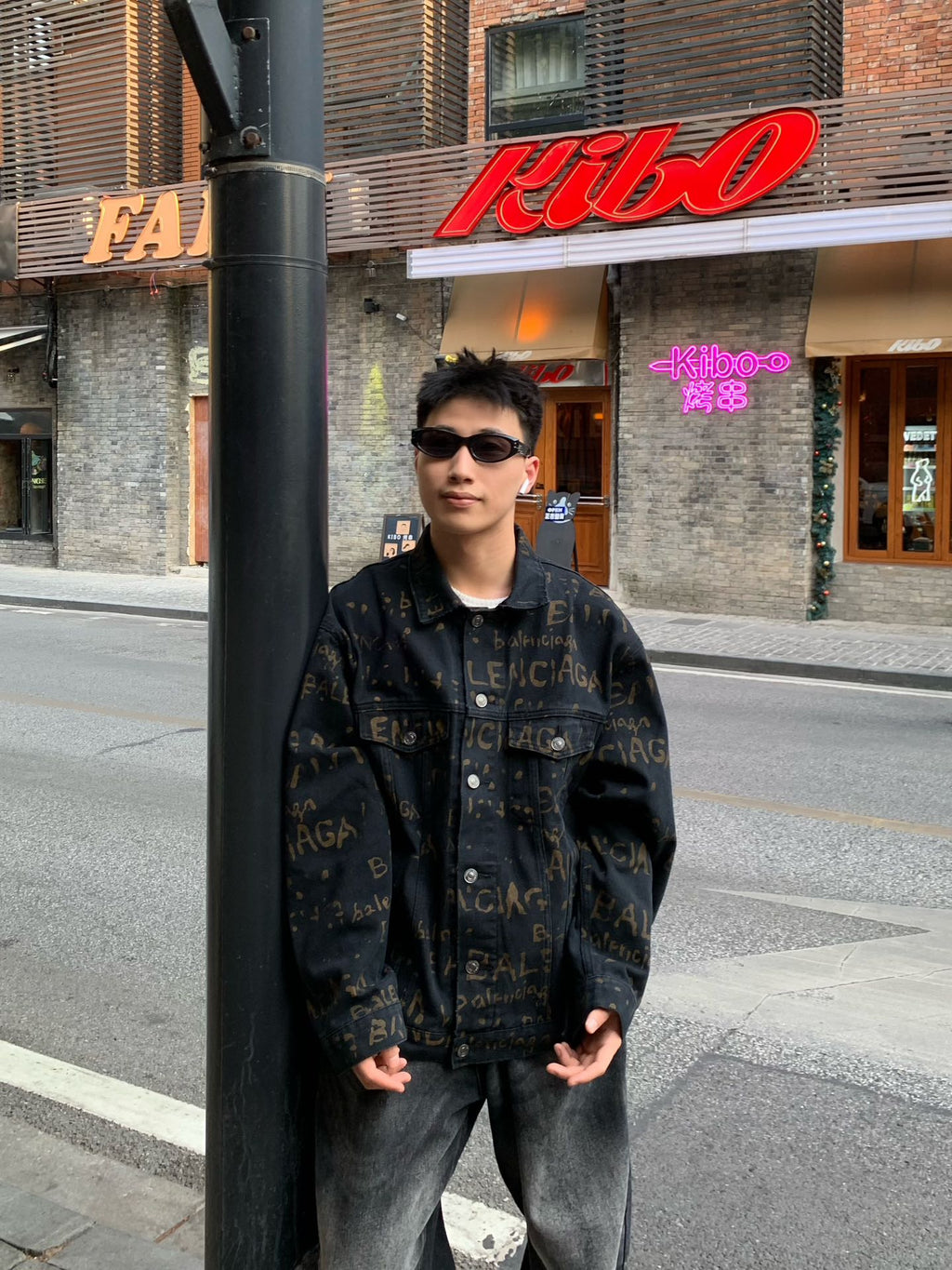 2026 New GS Washed All-Over Print Jacket (24056-C30)