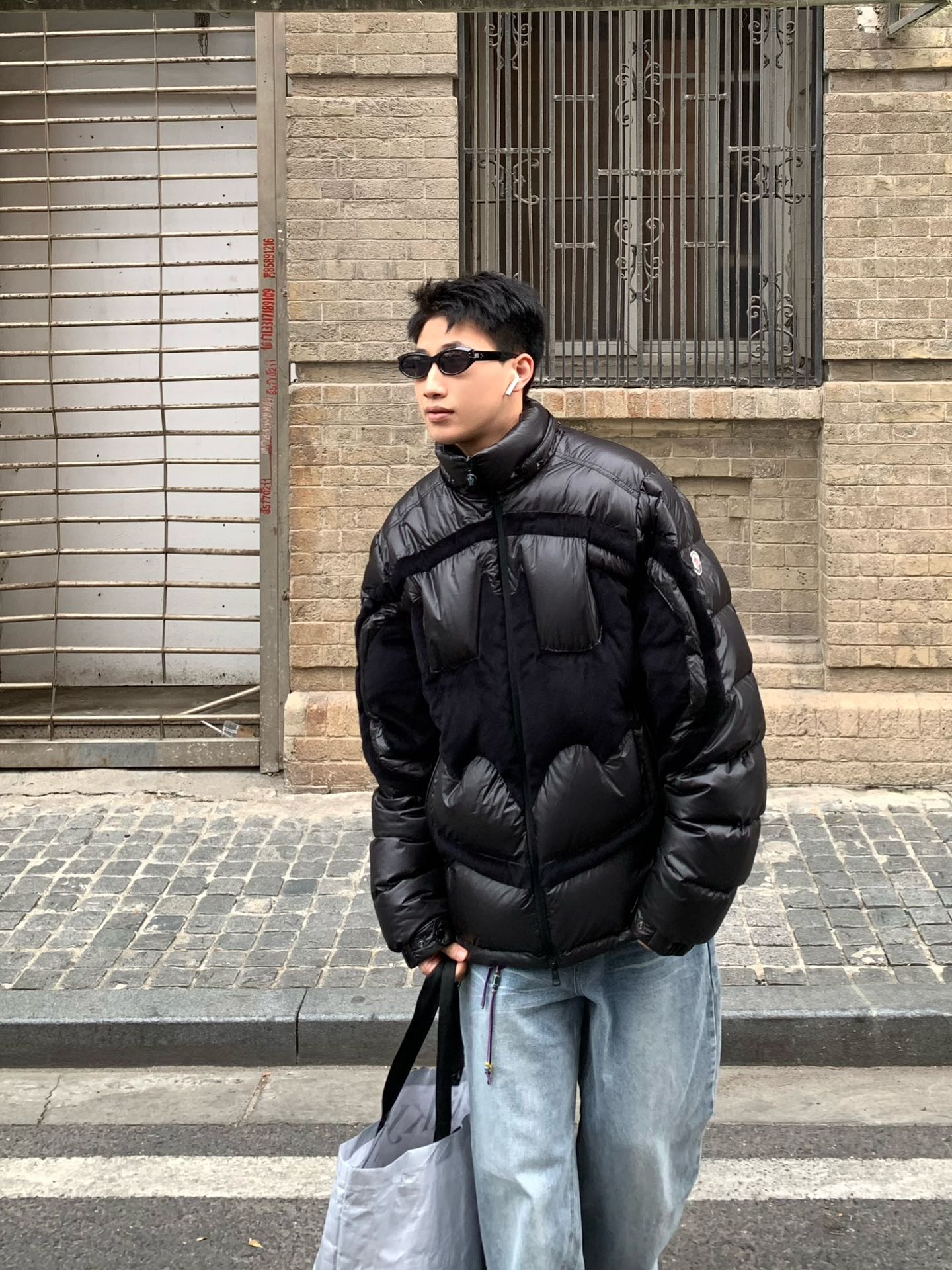 2026 New GS Batman Logo Down Jacket (24064-F20)