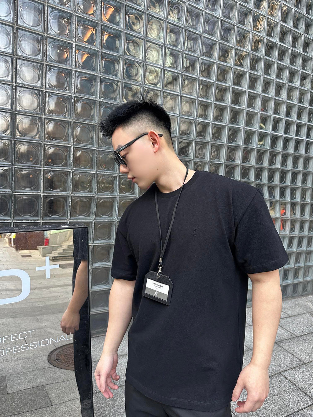2026 New GS Embroidered Logo T-Shirt (25137-A05)