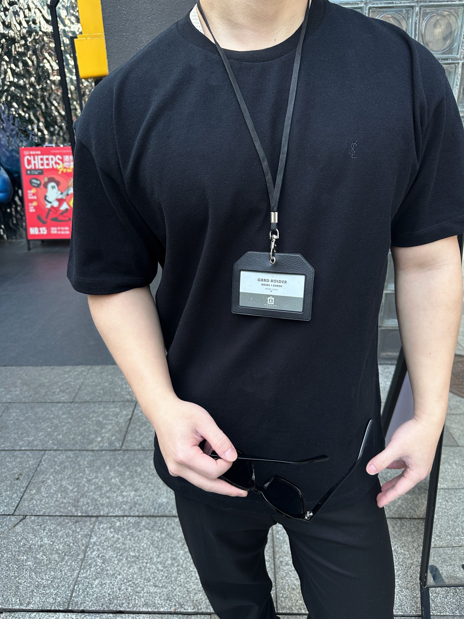 2026 New GS Embroidered Logo T-Shirt (25137-A05)