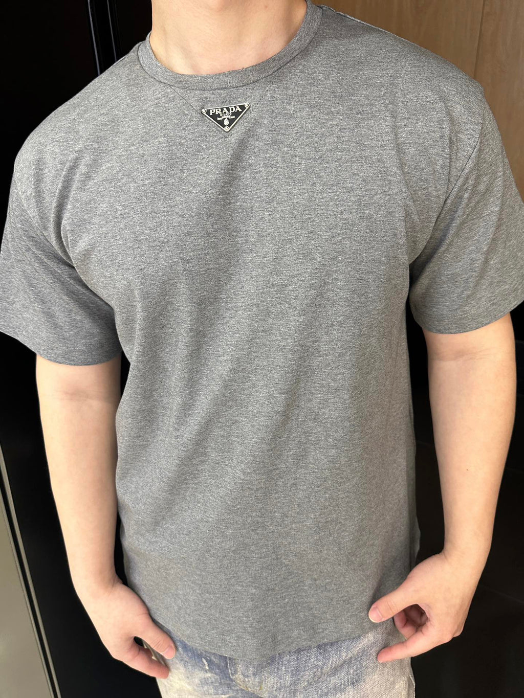 2026 New GS T-shirt with Chest Triangle Logo (25214-A20)