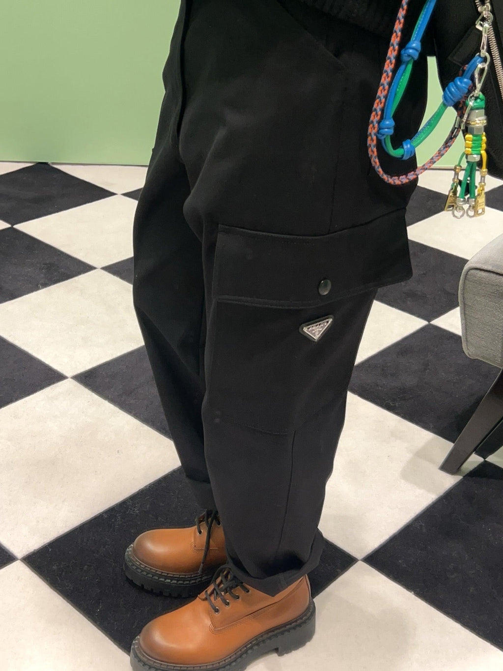 2026 New GS Trousers with Pocket Triangle Logo (MM031-B30)