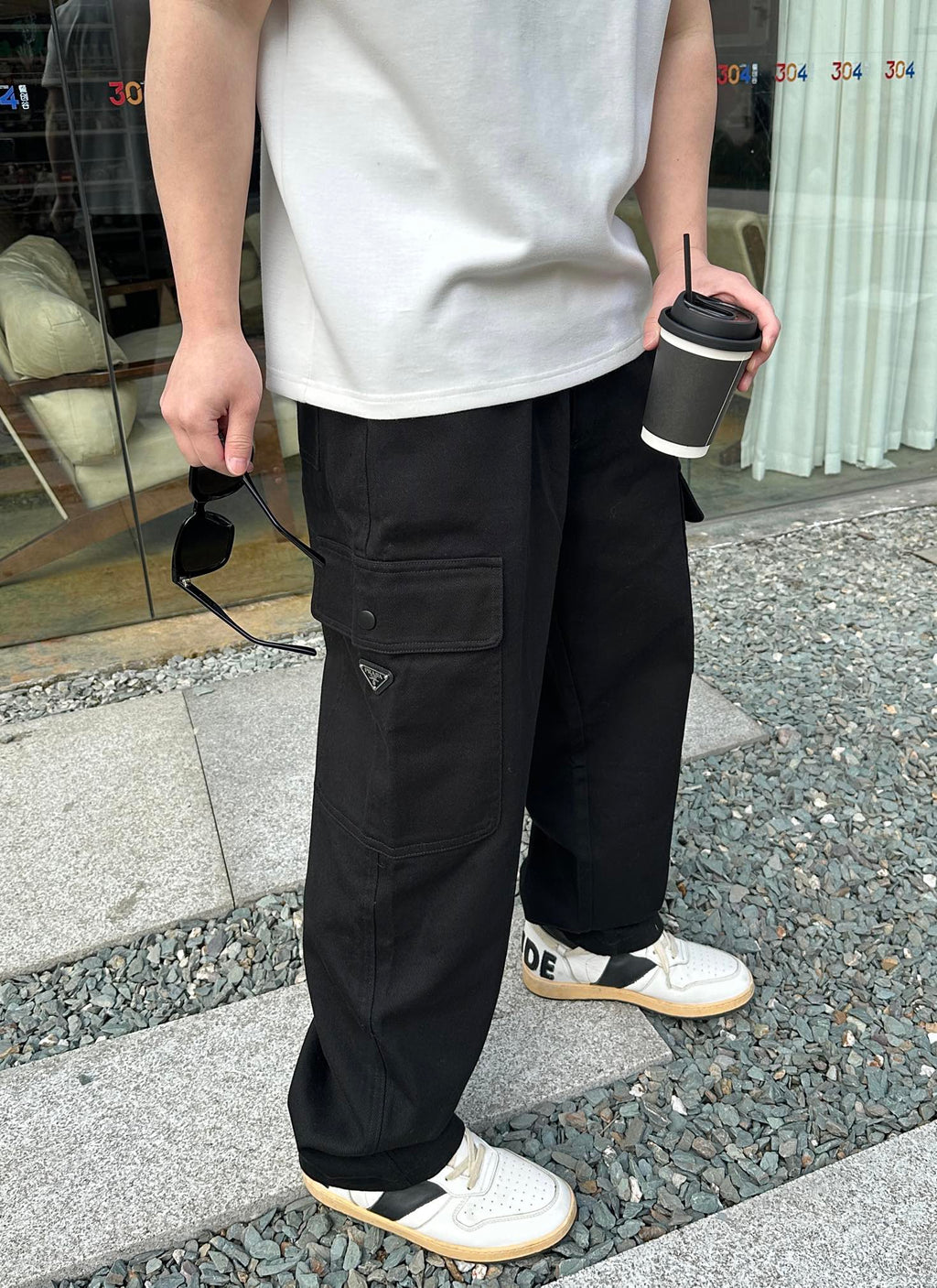 2026 New GS Trousers with Pocket Triangle Logo (MM031-B30)