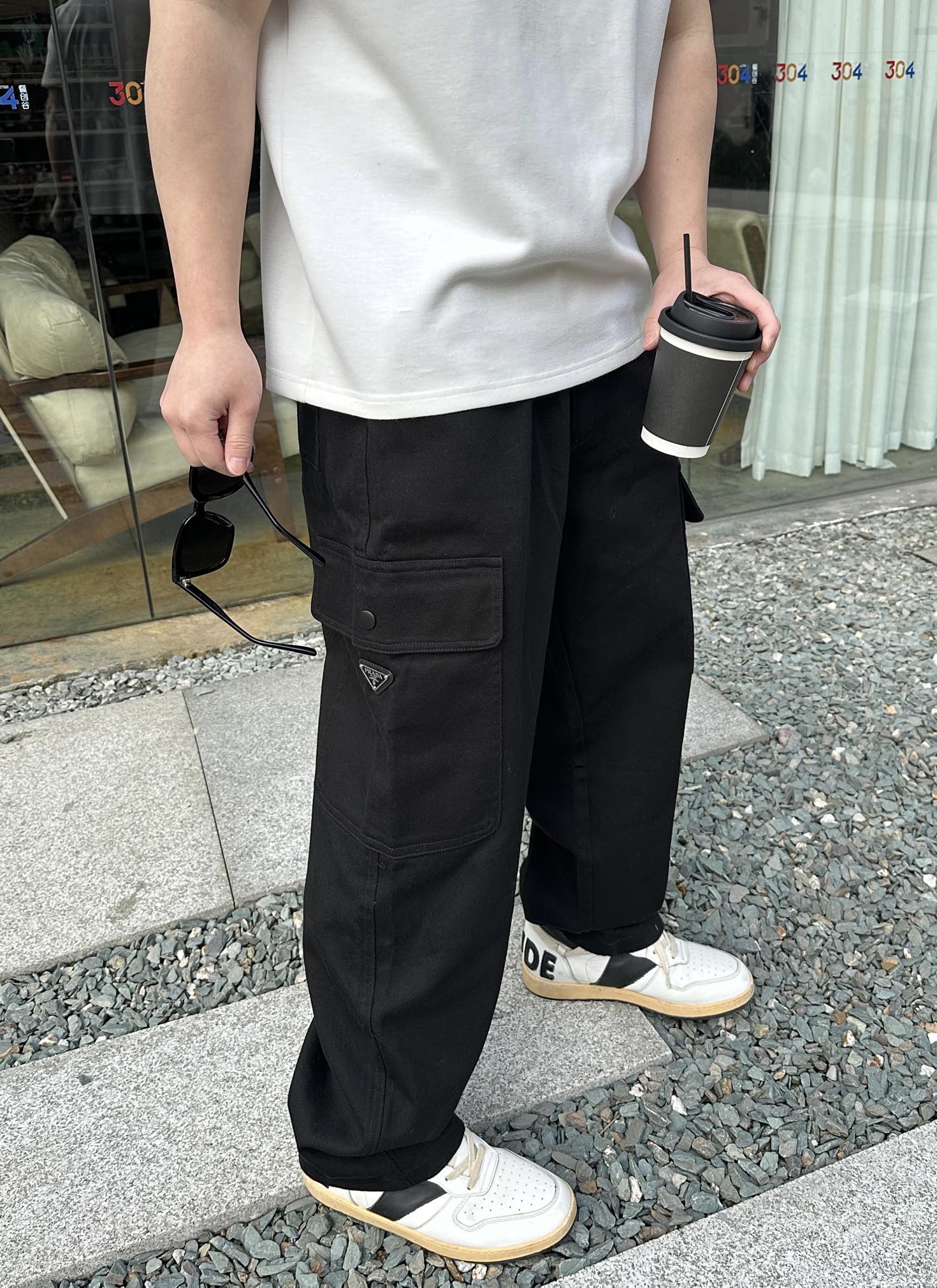 2026 New GS Trousers with Pocket Triangle Logo (MM031-B30)