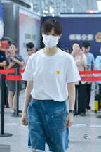 2026 New GS Short-Sleeved Shirt with Gold Logo Embroidery (25166-A05)