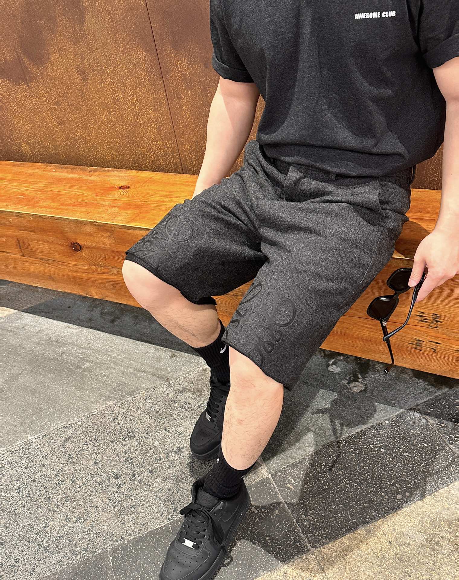 2026 New GS Flannel Shorts (MM033-B10)