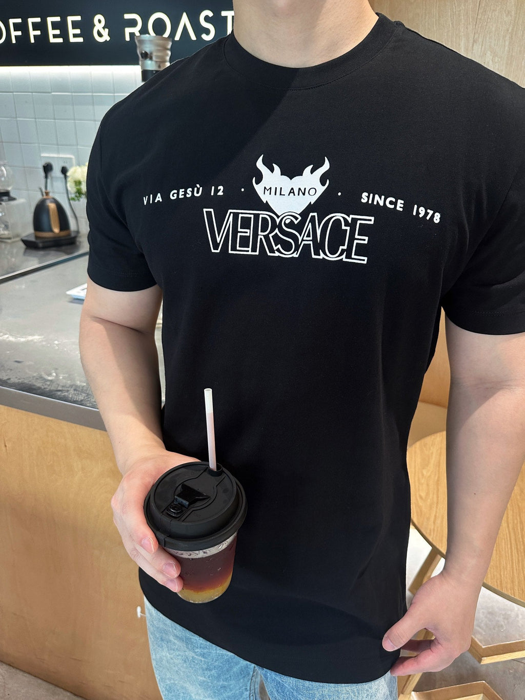 2026 New GS Printed Logo Short-Sleeved T-Shirt (25177-A05)