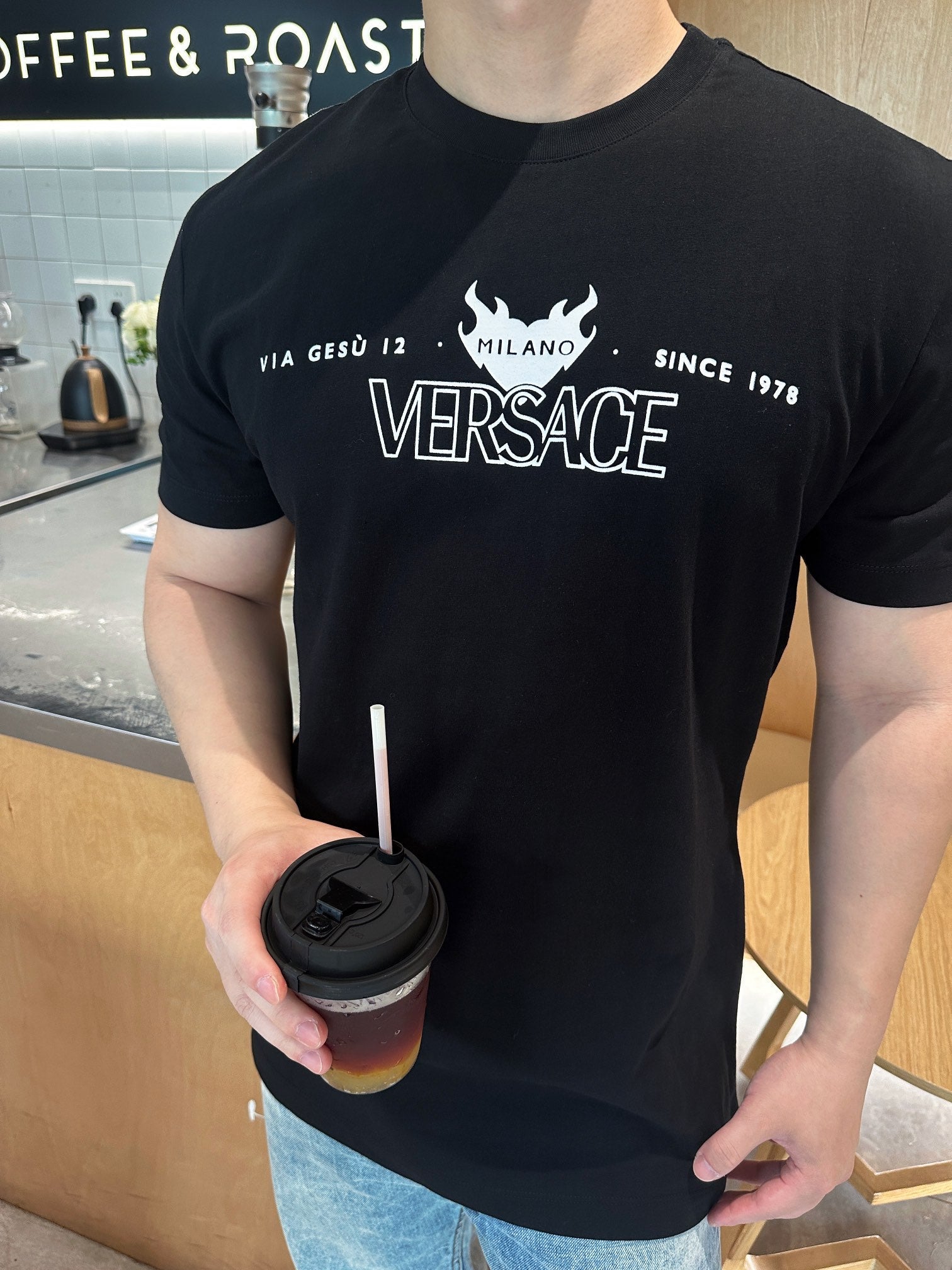 2026 New GS Printed Logo Short-Sleeved T-Shirt (25177-A05)