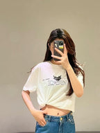 2026 New GS Printed Logo Short-Sleeved T-Shirt (25177-A05)