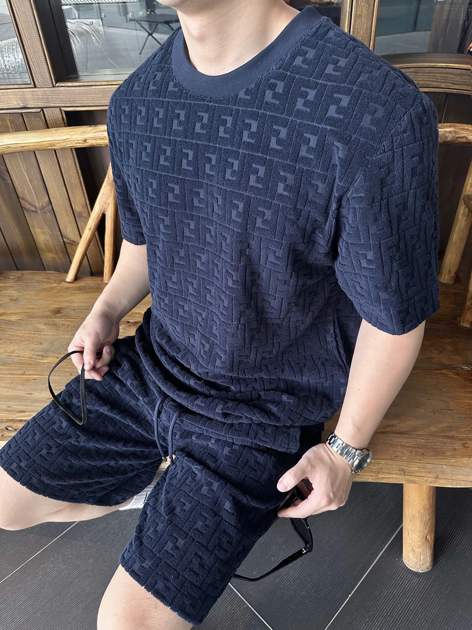 2026 New GS Logo Embossed Shorts (MM038-A60)