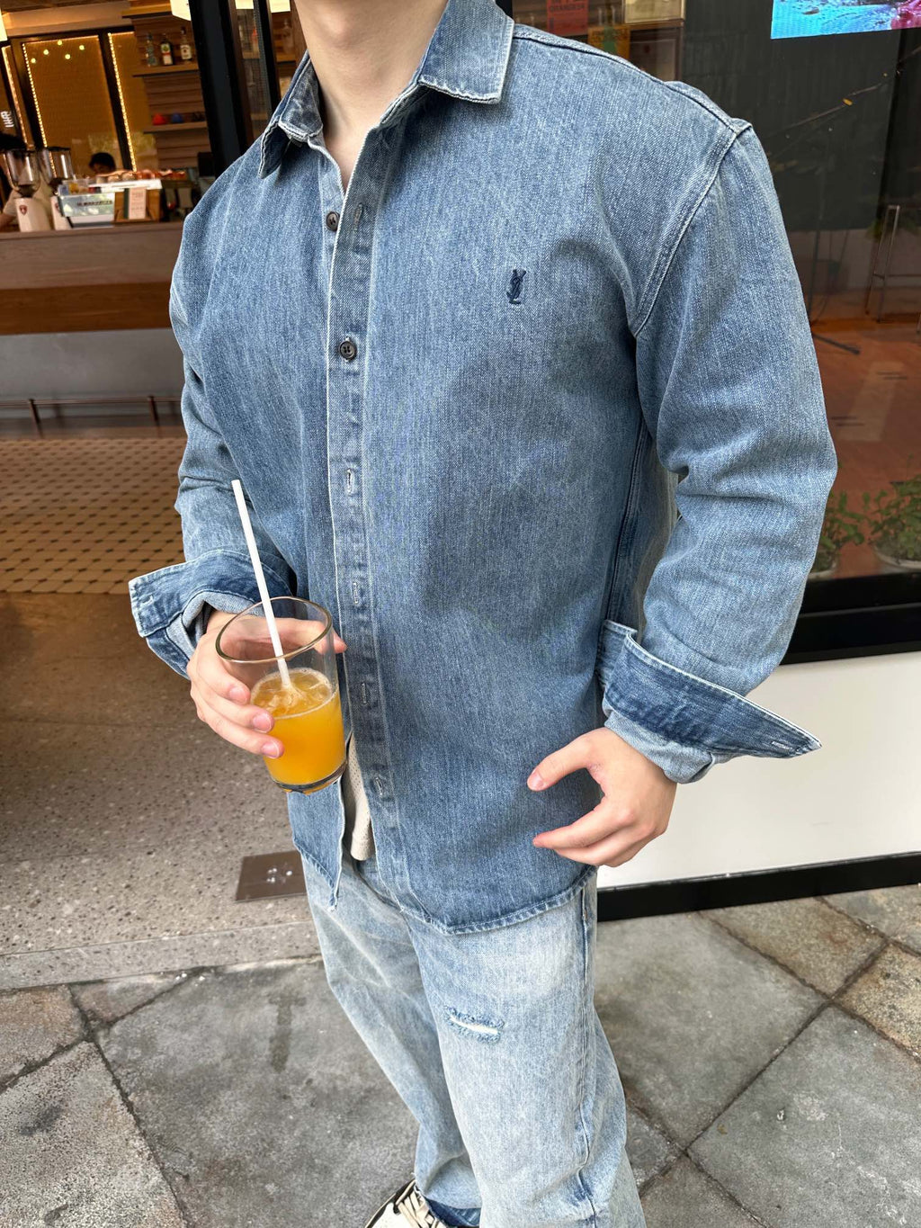 2026 New Style GS Embroidered Denim Jacket (MM050-B40)