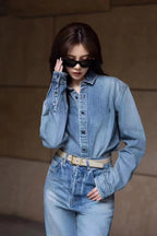 2026 New Style GS Embroidered Denim Jacket (MM050-B40)