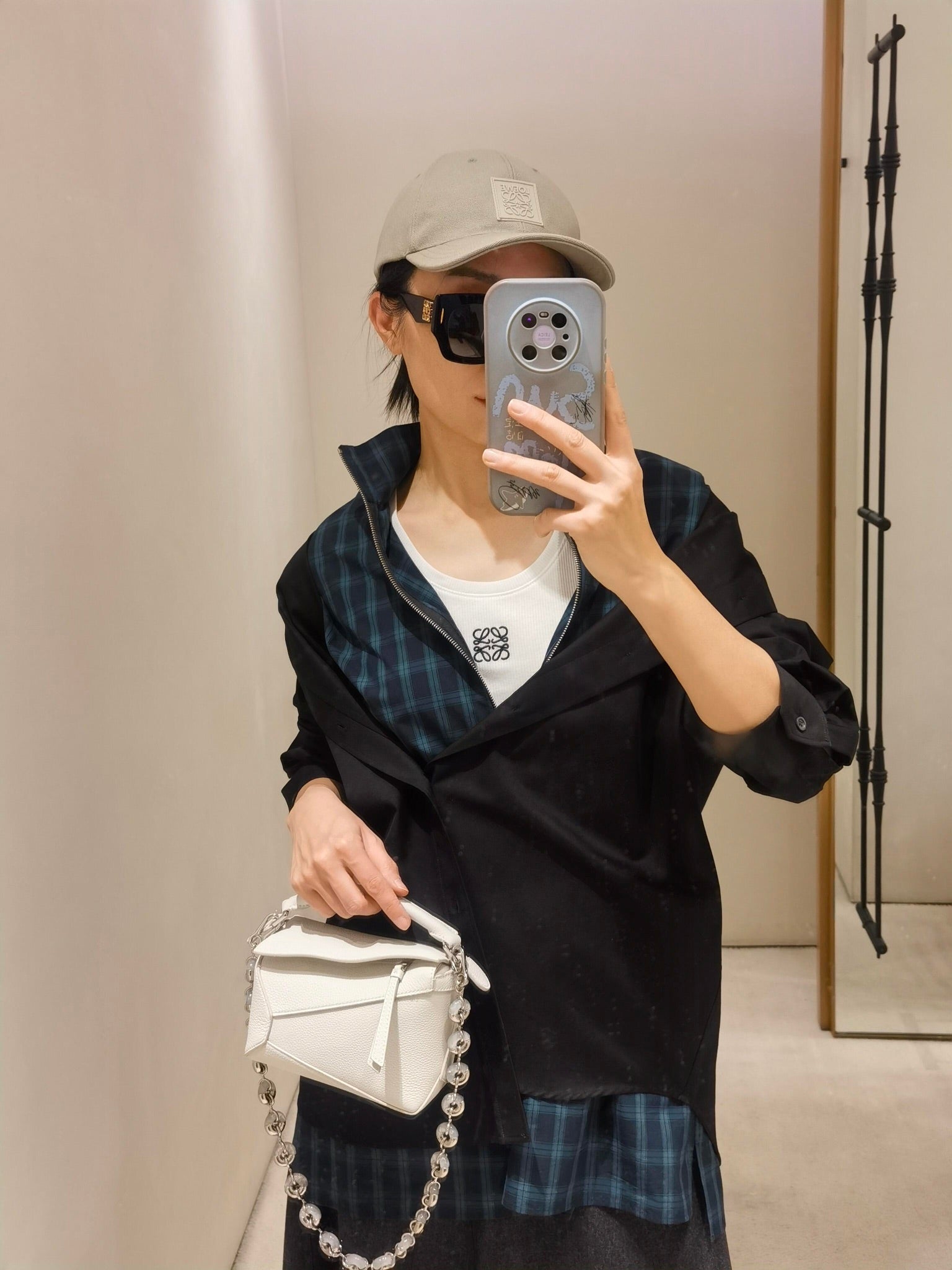 2026 New GS Embroidered Patchwork Zip-Up Jacket (MM064-B75)