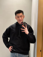 2026 New Style GS Leather Embroidered Hooded Sweatshirt (25196-B10)