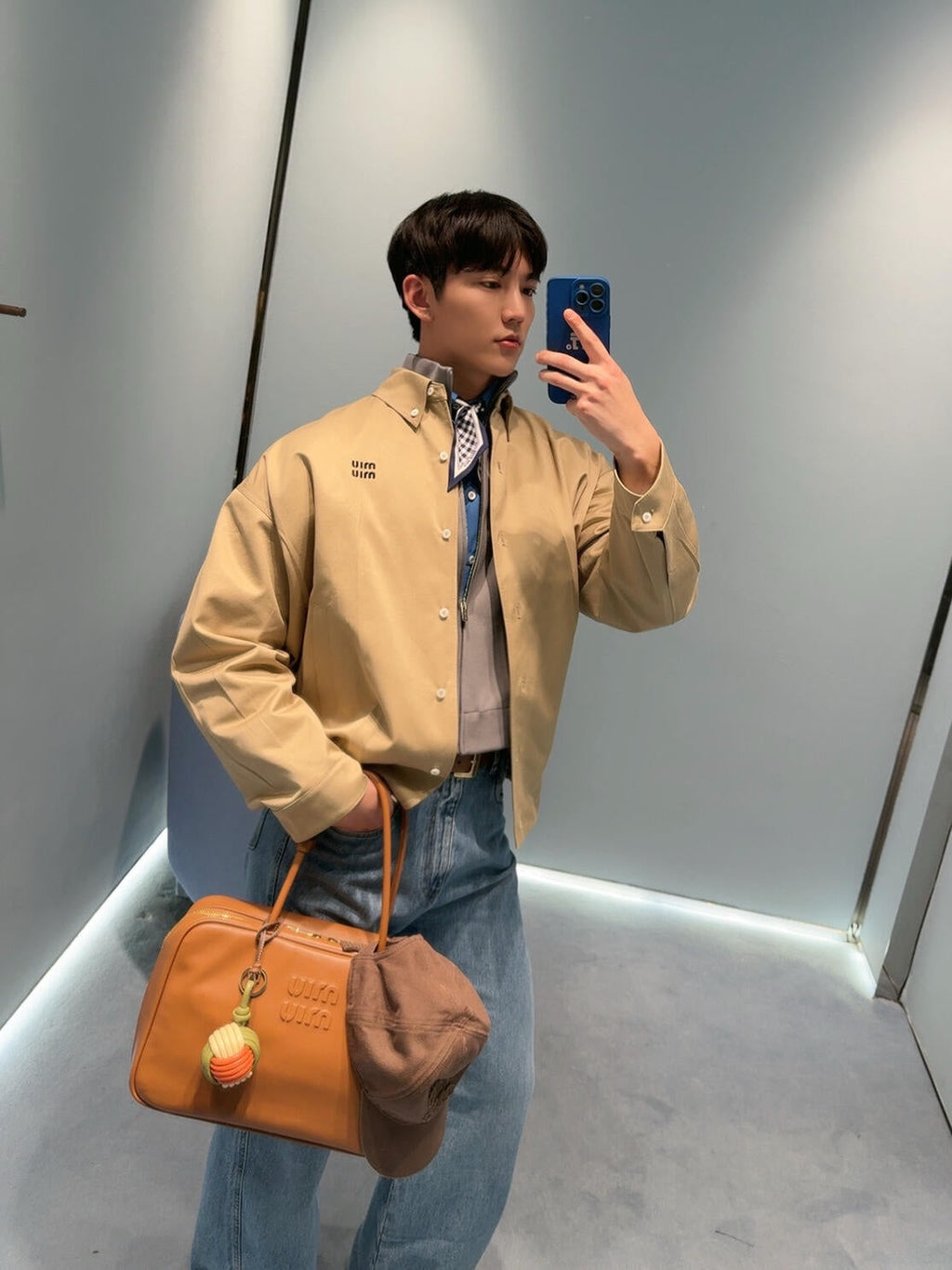 2026 New GS Embroidered Button-Up Jacket (25250-C25)