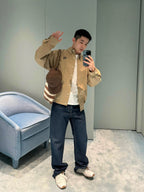 2026 New GS Embroidered Button-Up Jacket (25250-C25)