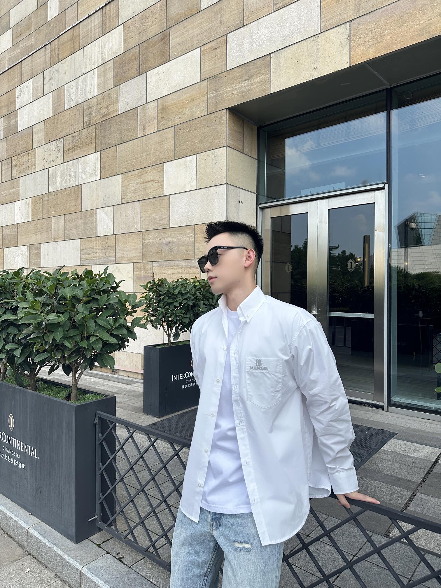 2026 New GS BB Embroidered Shirt (25256-B25)