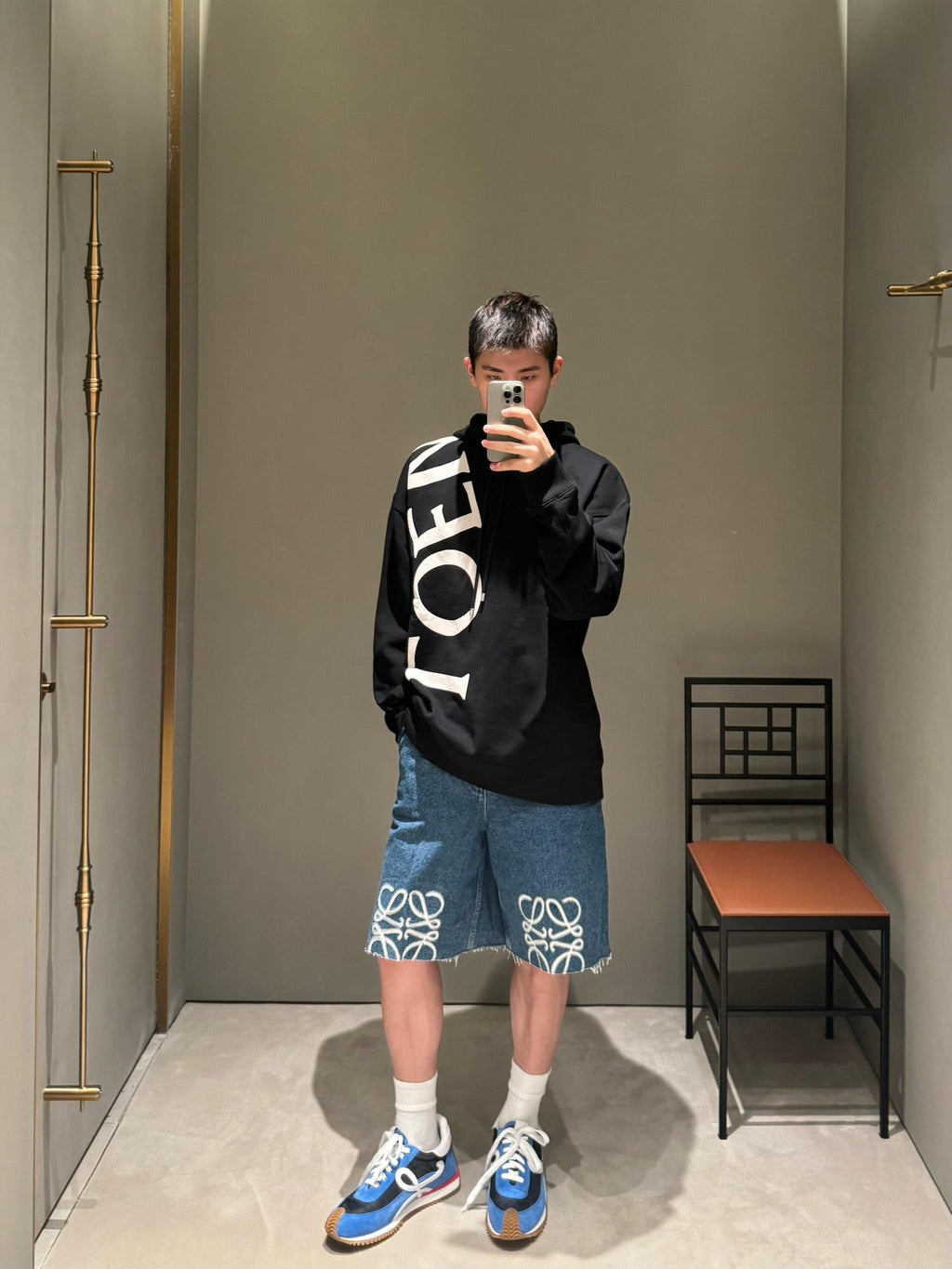2026 New GS Printed Hooded Sweatshirt (25266-B45)