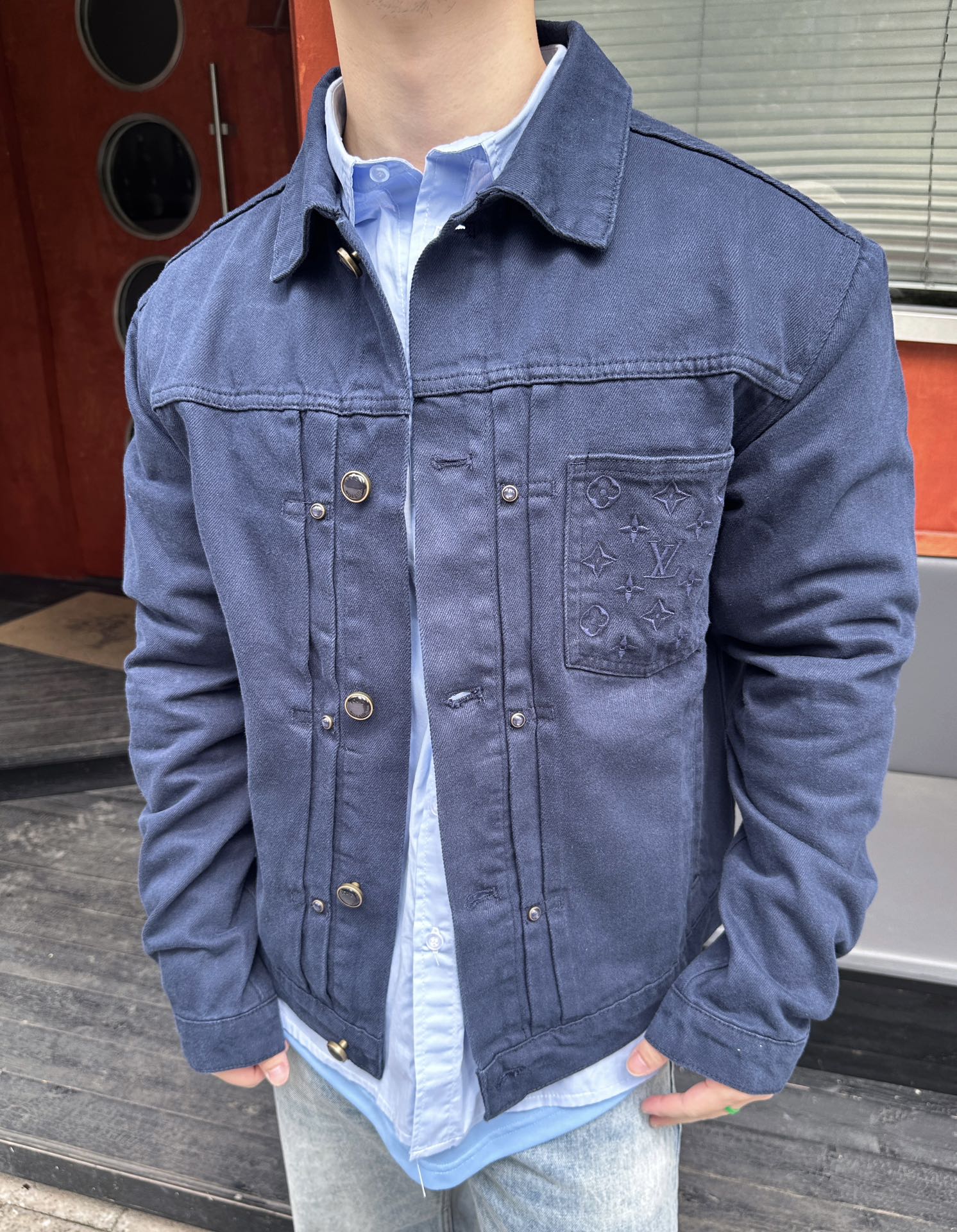 2026 New GS Denim Trucker Jacket (MM076-B60)