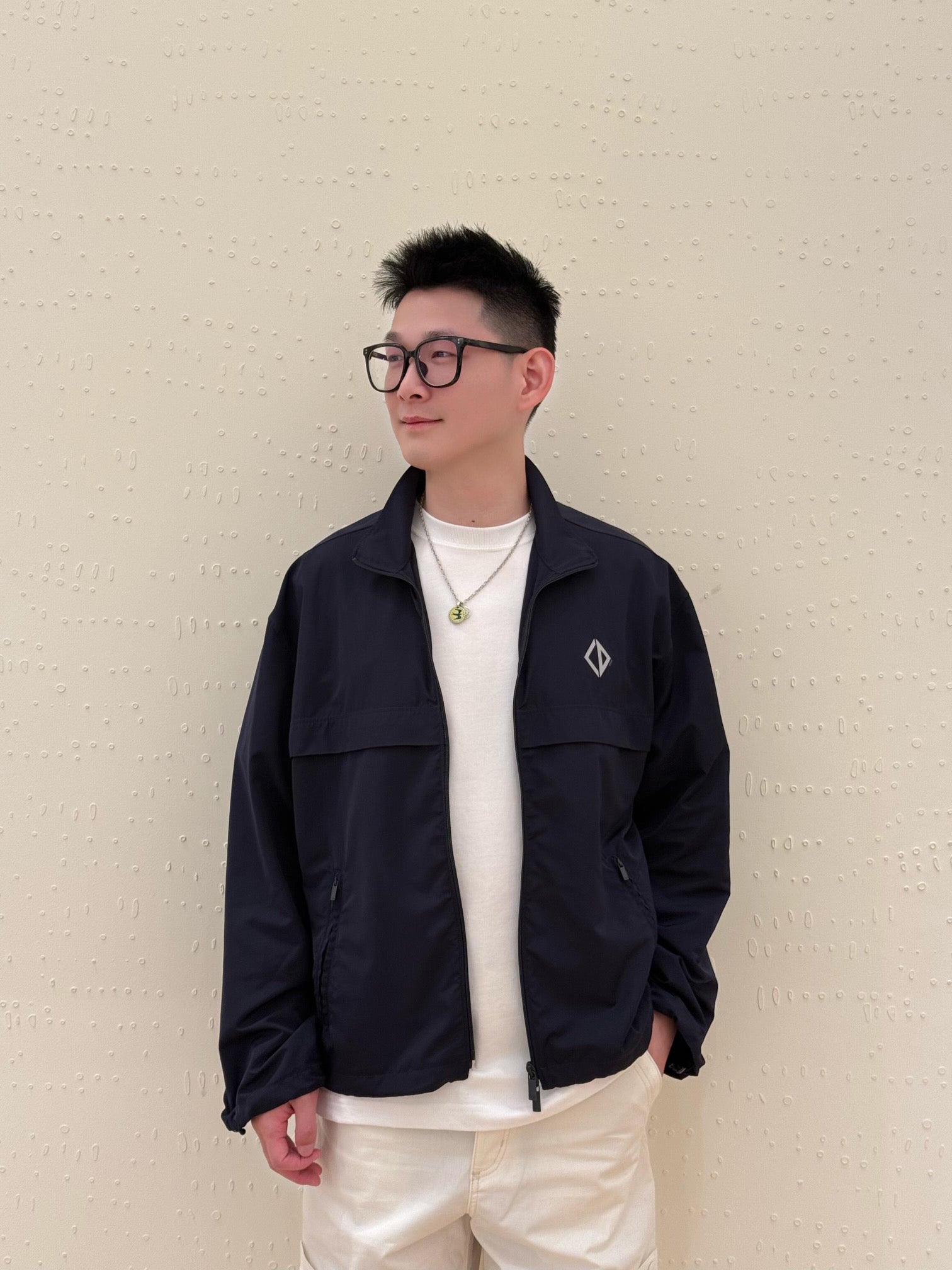 2026 New GS Logo Zip-Up Jacket (MM057-B60)
