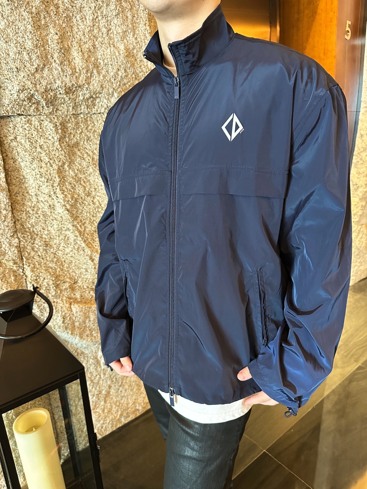 2026 New GS Logo Zip-Up Jacket (MM057-B60)