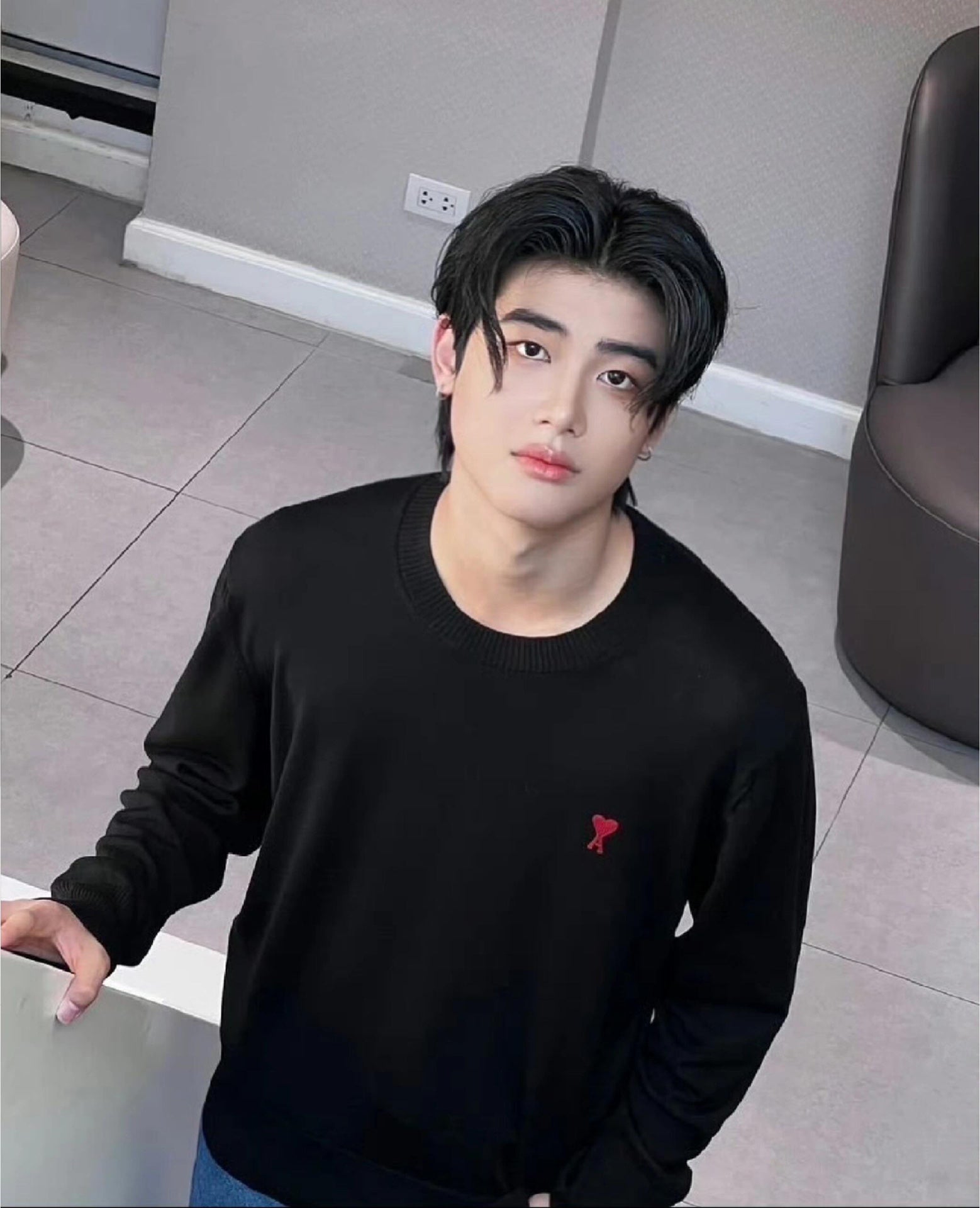 2026 New GS Embroidered Sweater (25168-B05)