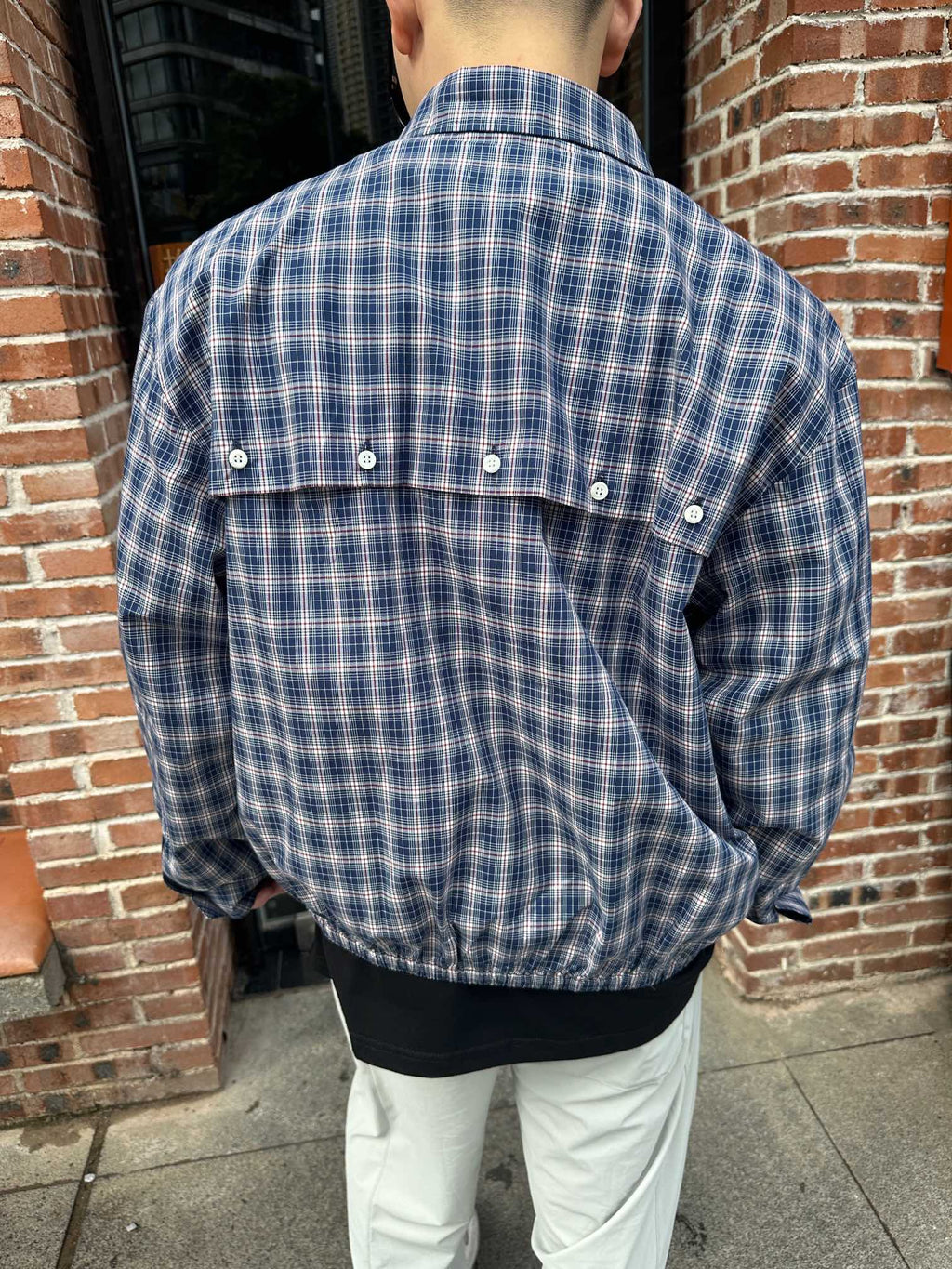 2026 New GS Embroidered Check Jacket (25258-C20)