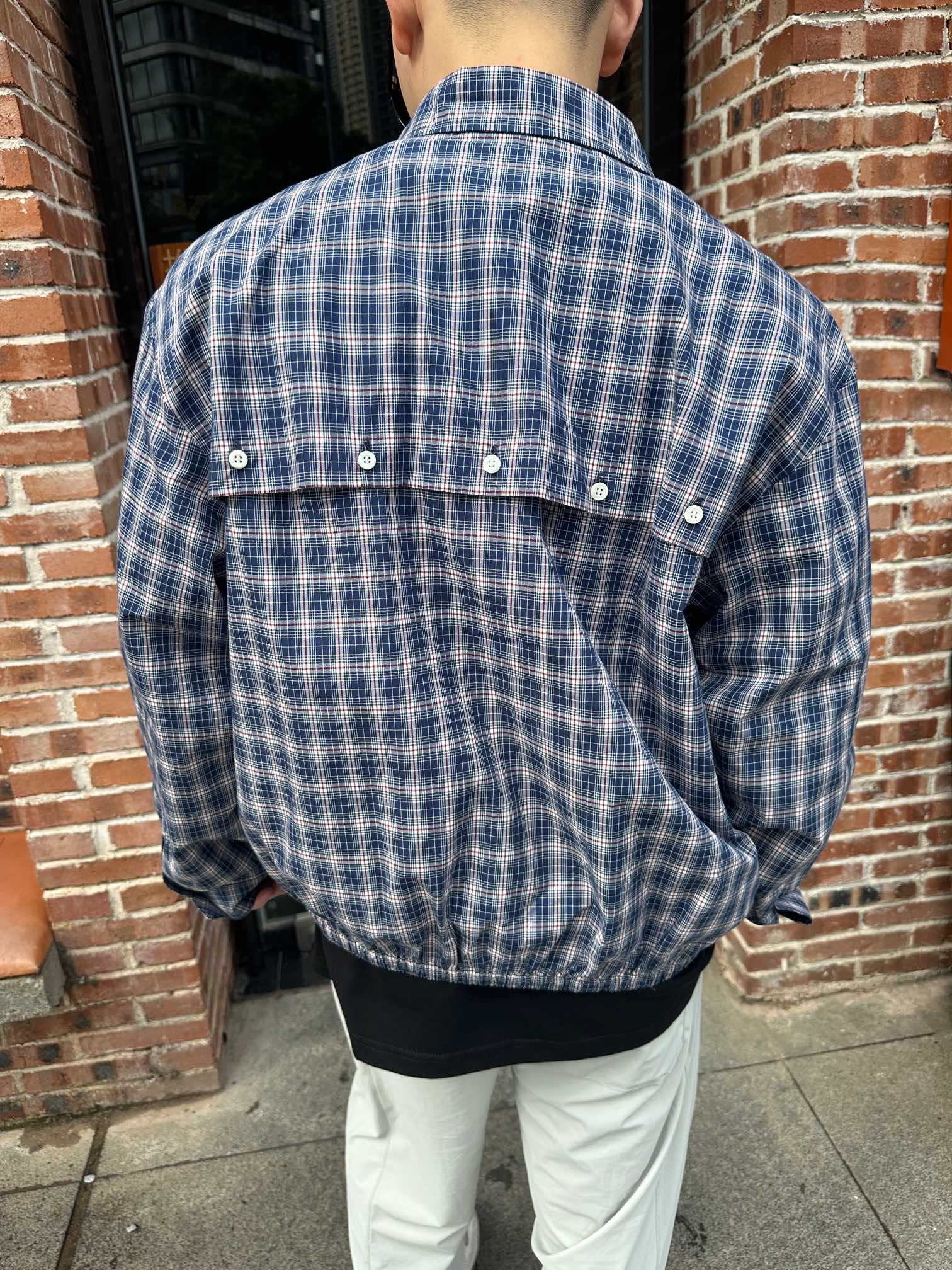 2026 New GS Embroidered Check Jacket (25258-C20)