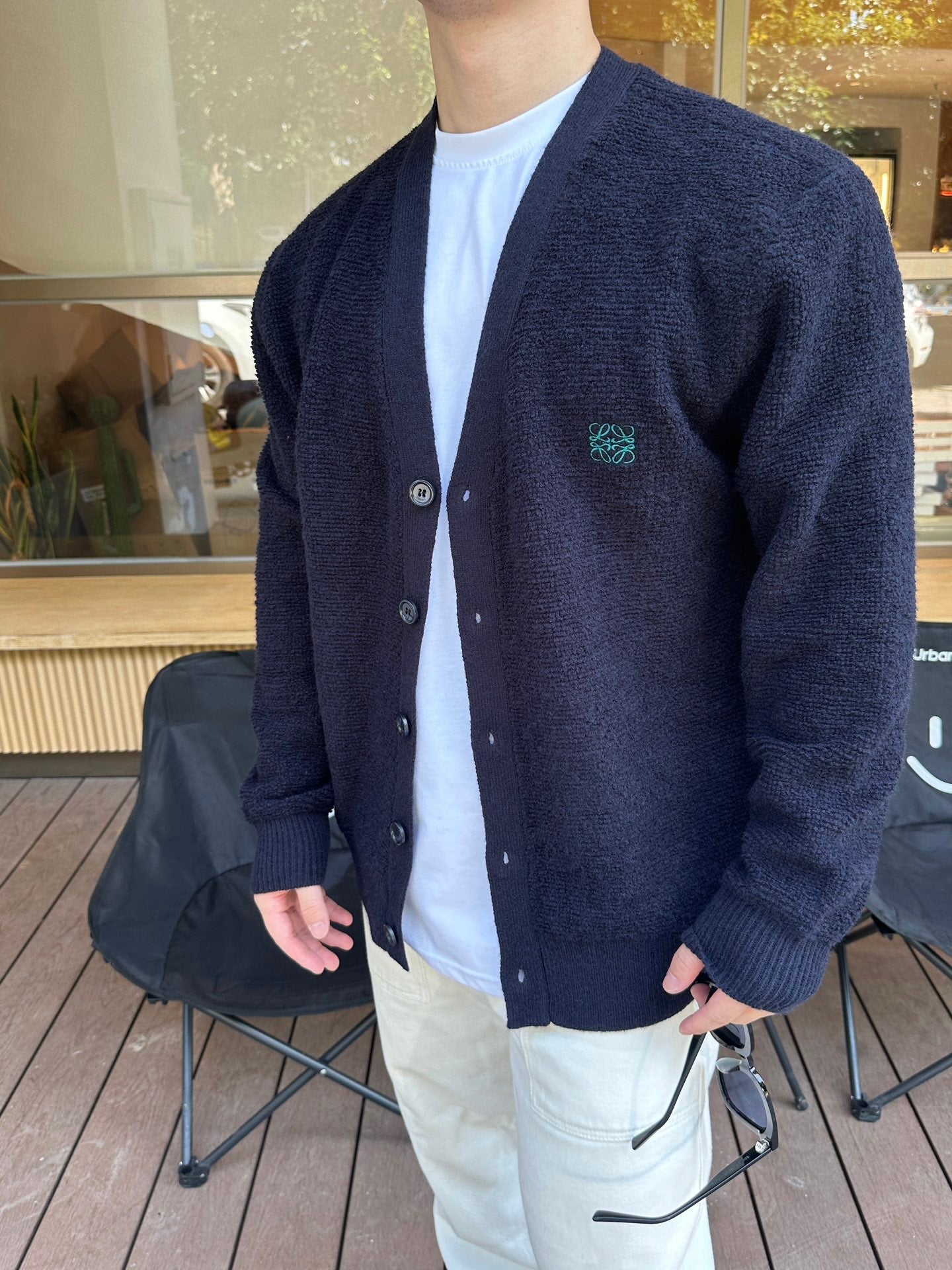 2026 New GS Embroidered Cardigan (25188-B60)