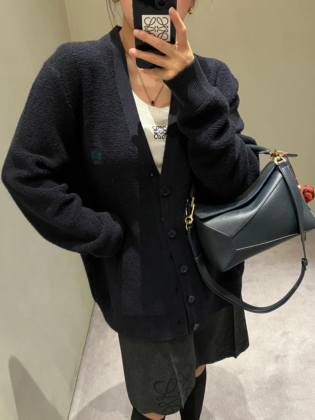 2026 New GS Embroidered Cardigan (25188-B60)