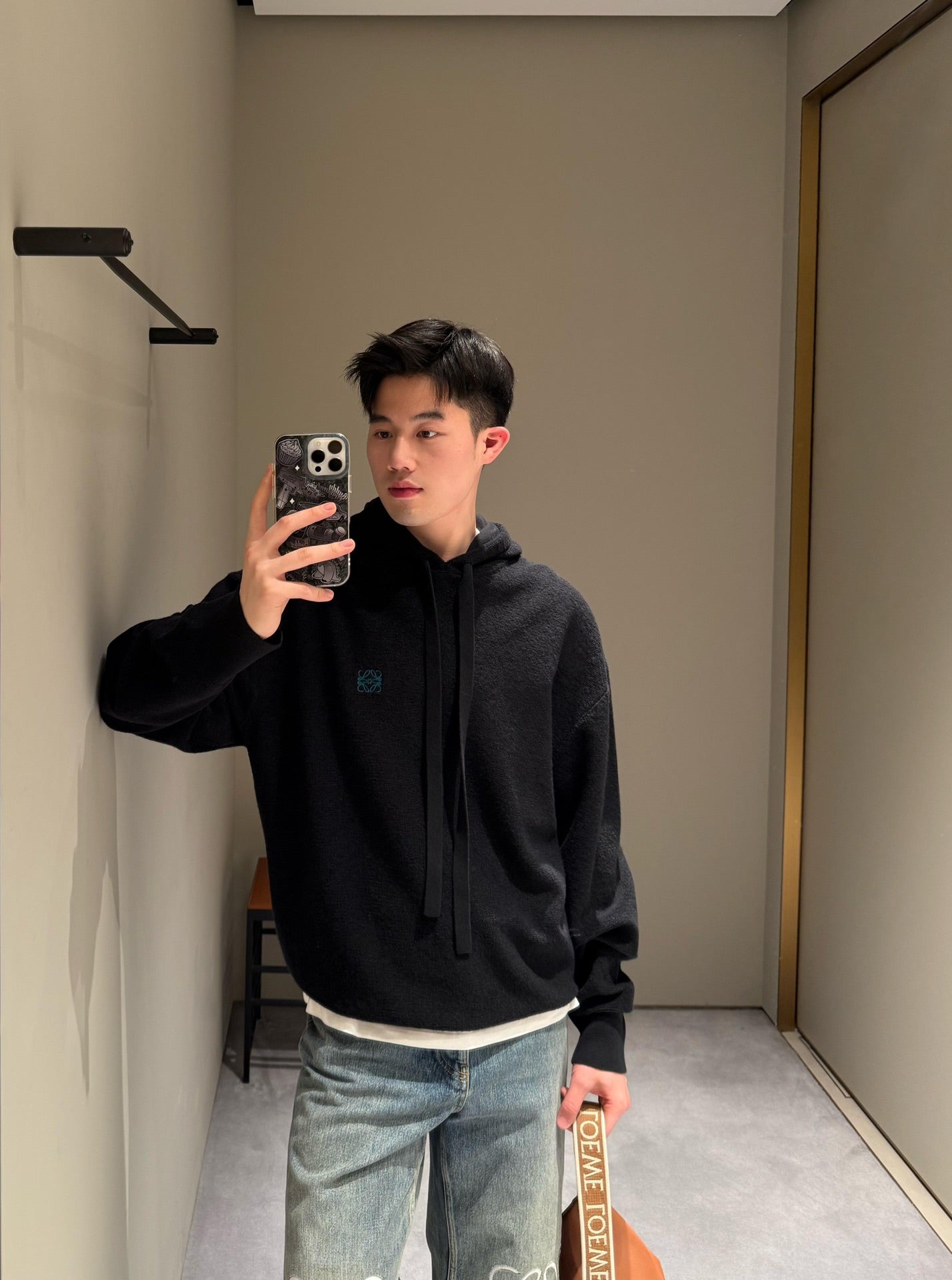 2026 New GS Embroidered Hooded Jumper (25186-B75)
