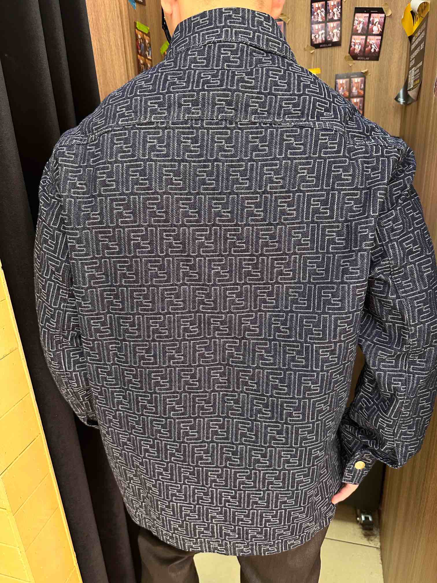 2026 New GS Plaid Denim Jacket (25322-B70)