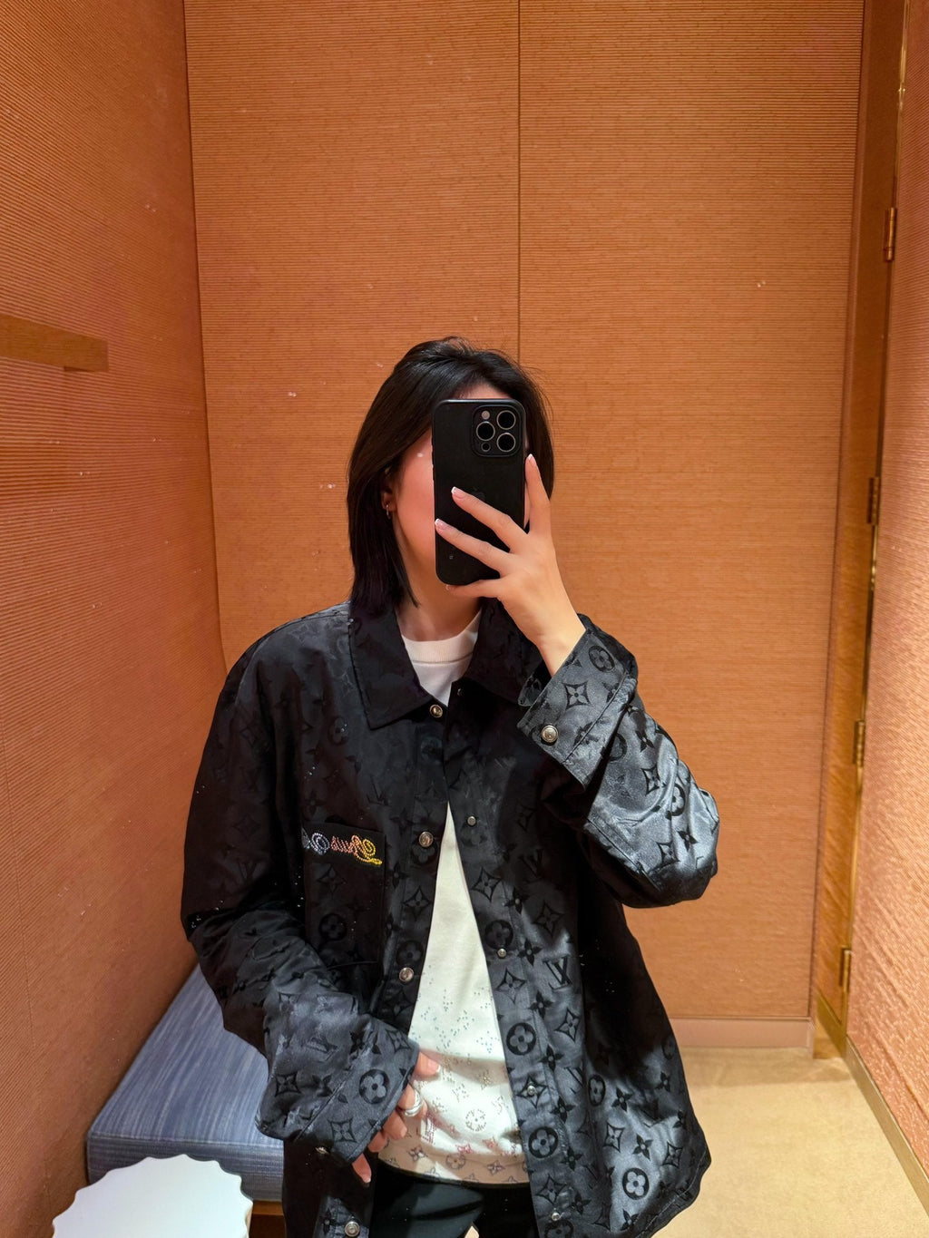 2026 New GS Corrugated Jacquard Jacket-Style Shirt (MM082-B55)