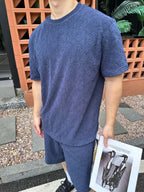 2026 New GS Textured Terry Shorts (55015-A55)