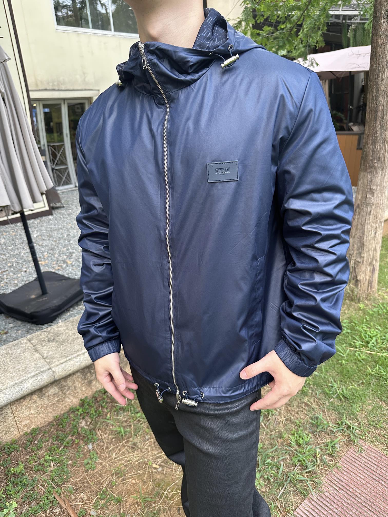 2026 New GS Reversible Hooded Jacket (25331-C15)