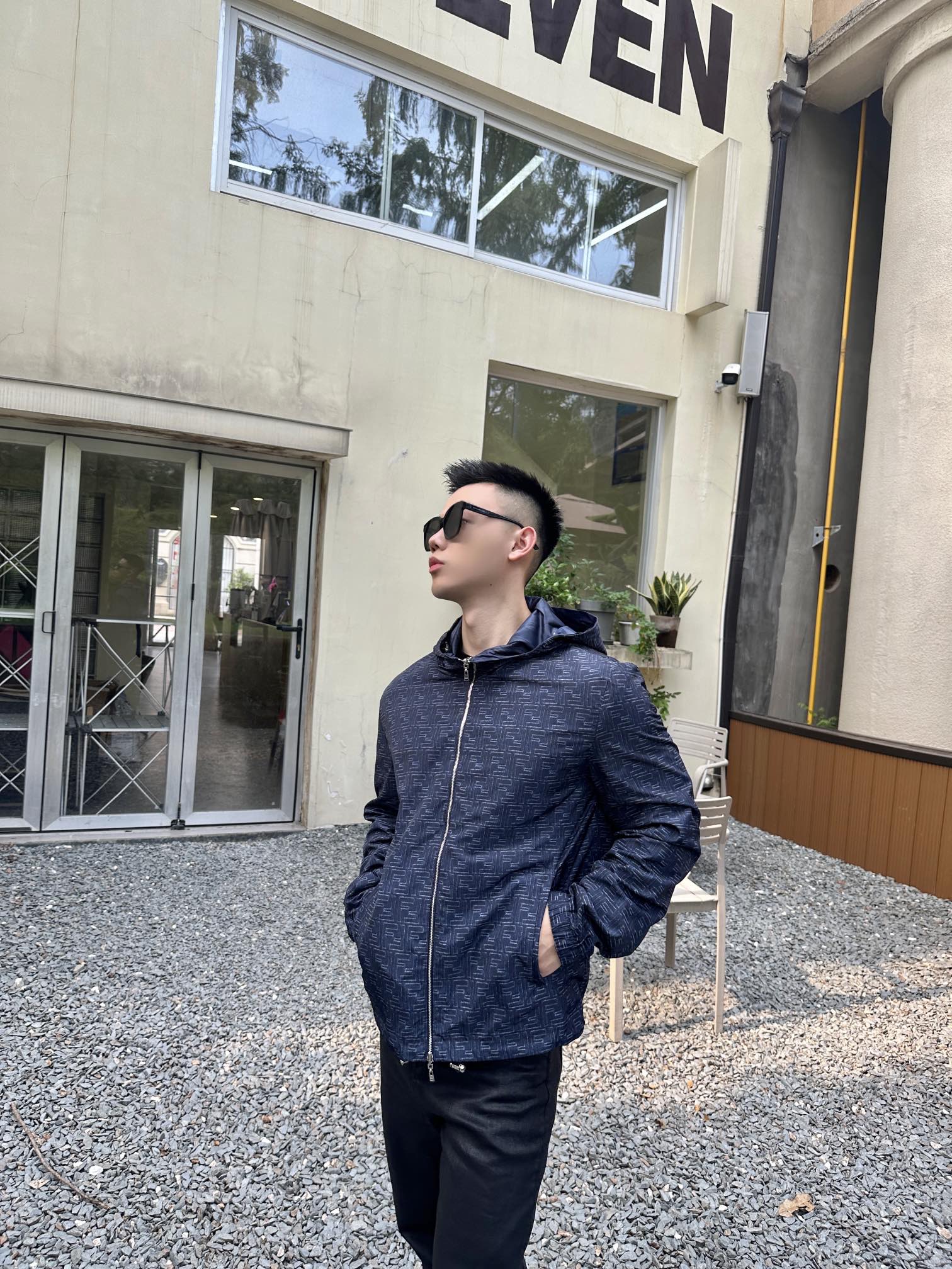 2026 New GS Reversible Hooded Jacket (25331-C15)