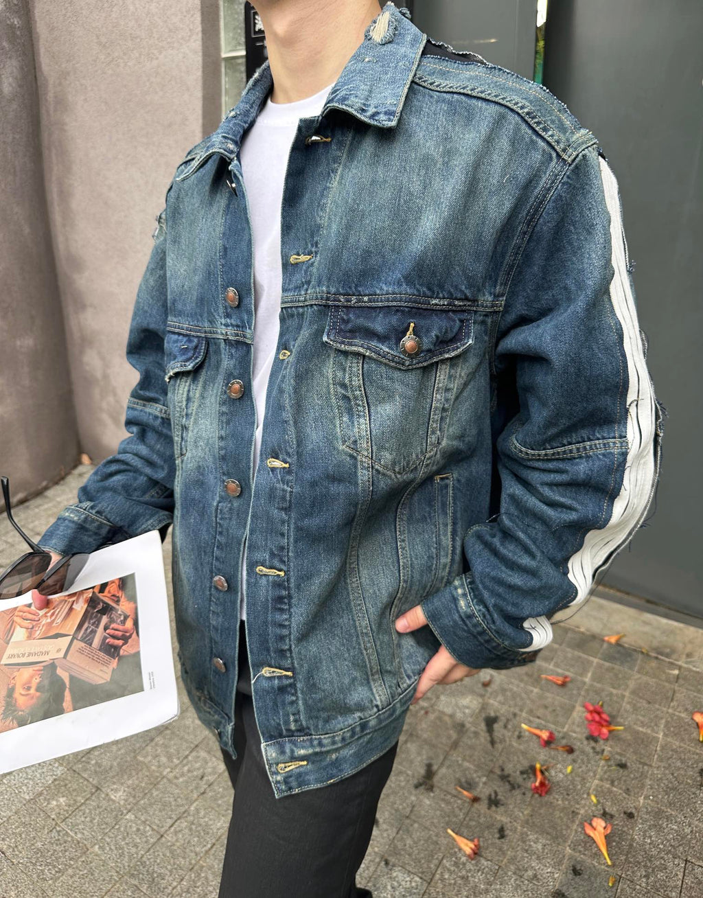 2026 New GS CUT-UP Denim Jacket (MM078-C40)