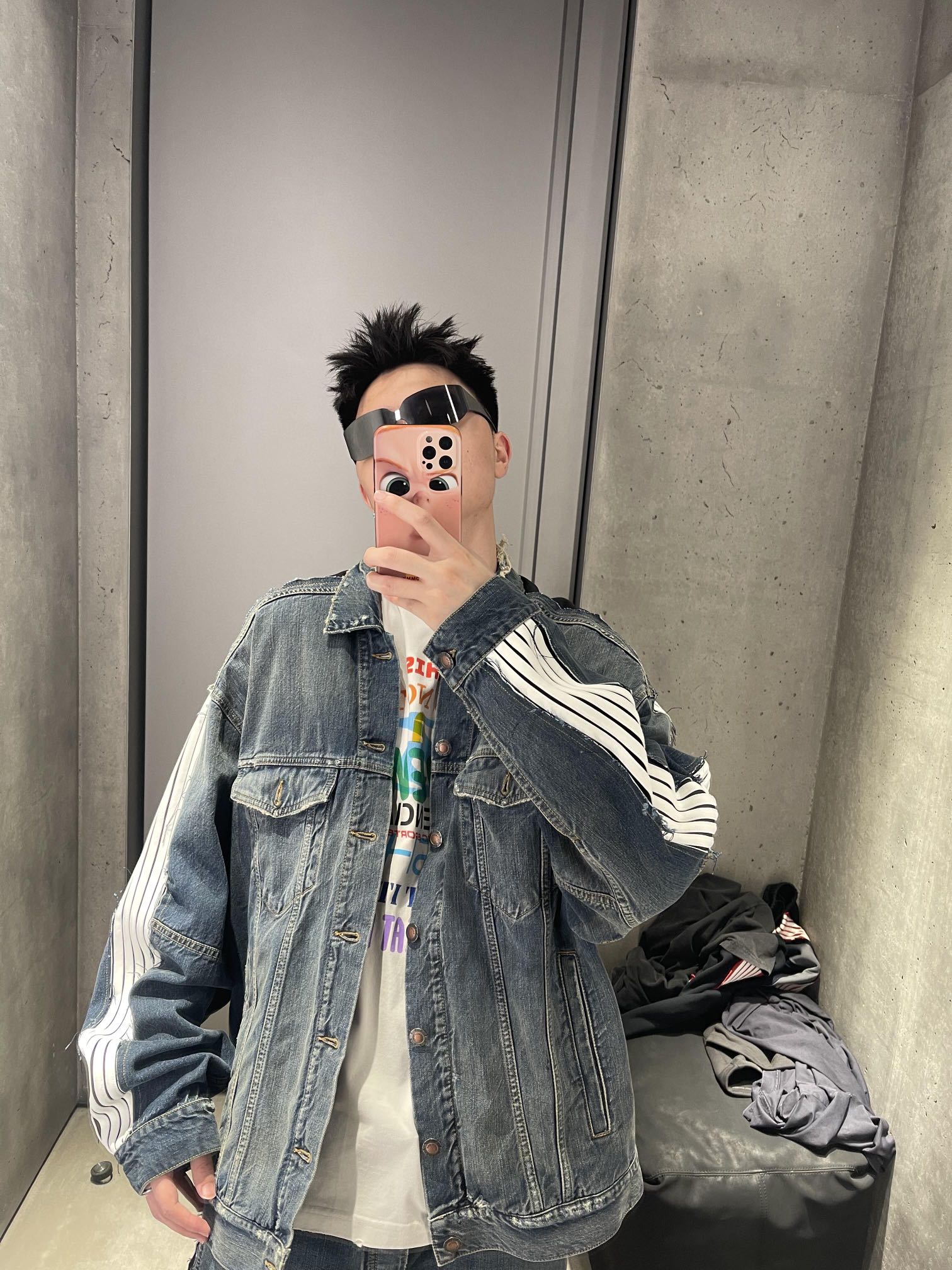 2026 New GS CUT-UP Denim Jacket (MM078-C40)