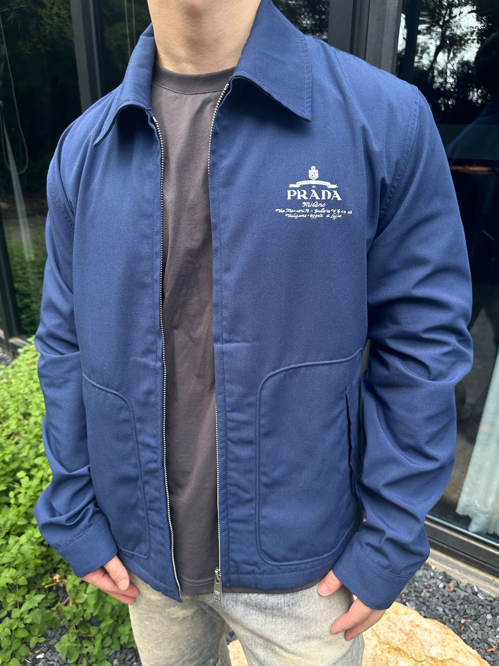 2026 New GS Colour-Blocked Logo Jacket (MM083-B60)