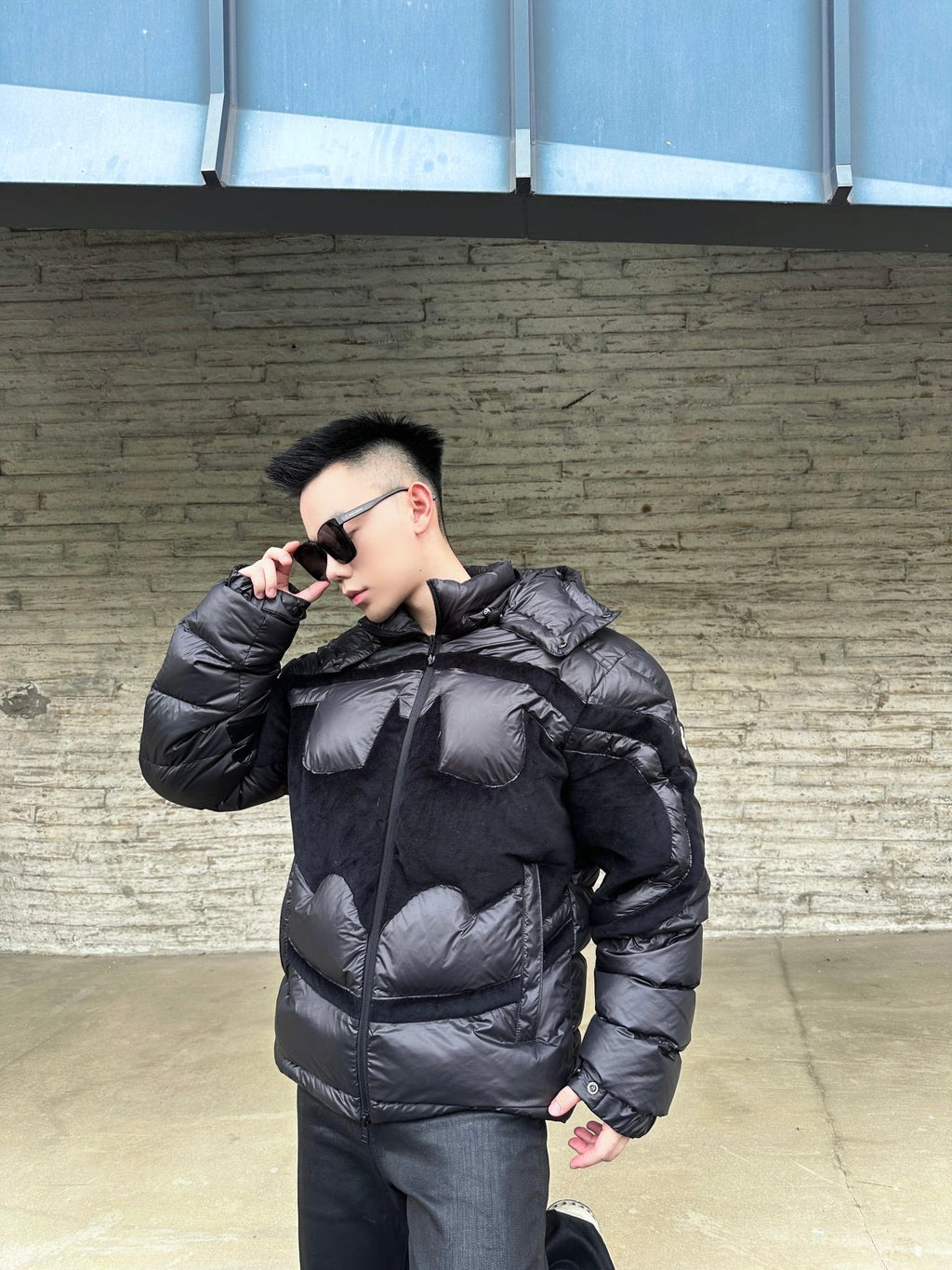 2026 New GS Batman Logo Down Jacket (24064-F20)