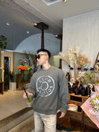 2026 New GS Distressed Logo Sweatshirt with Holes (25310-B20)