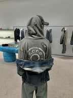 2026 New GS Distressed Logo Zip-Up Jacket with Holes (25303-B75)