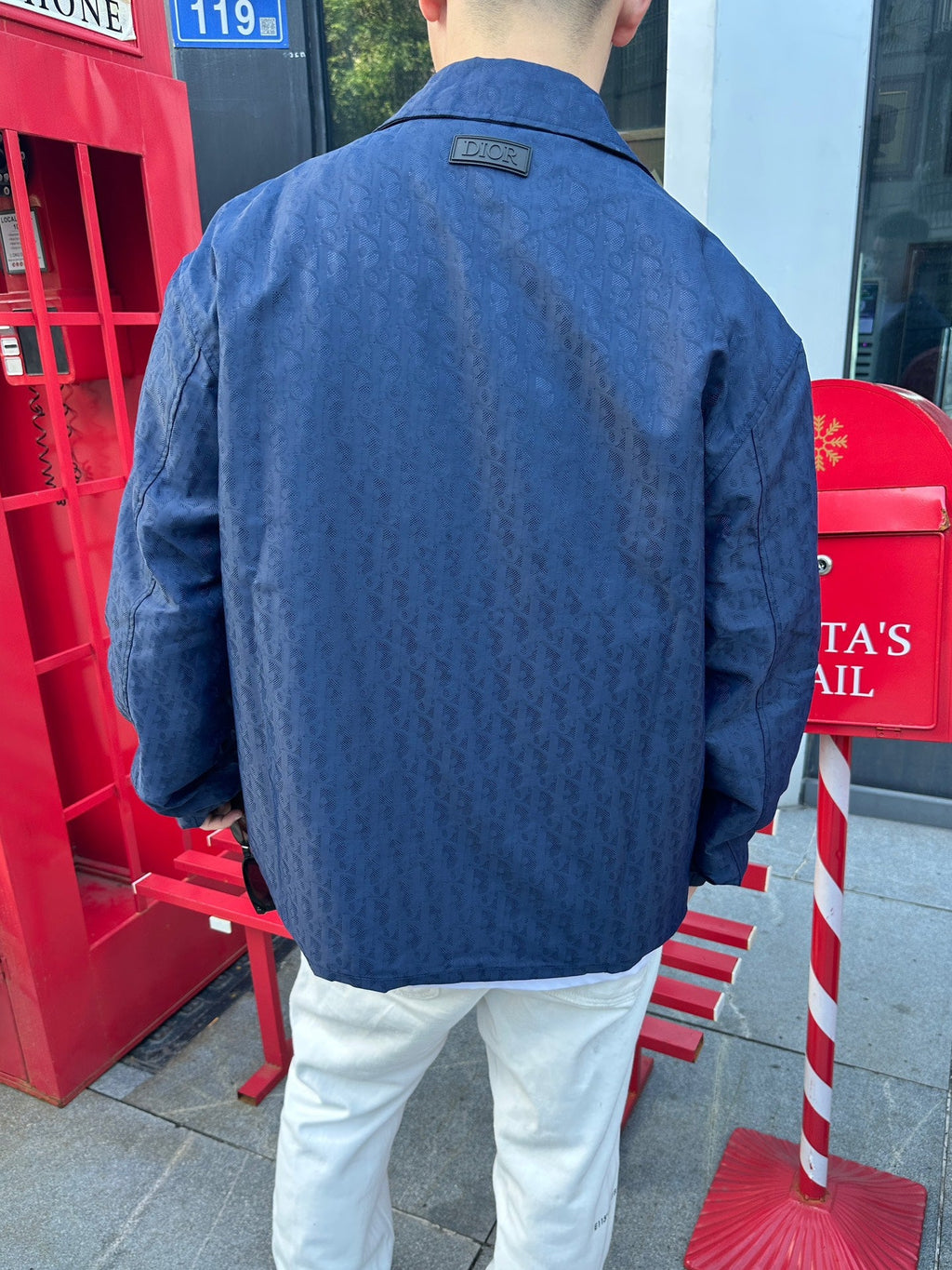 2026 New Arrival GS All-Over Jacquard Print Jacket (MM087-B95)