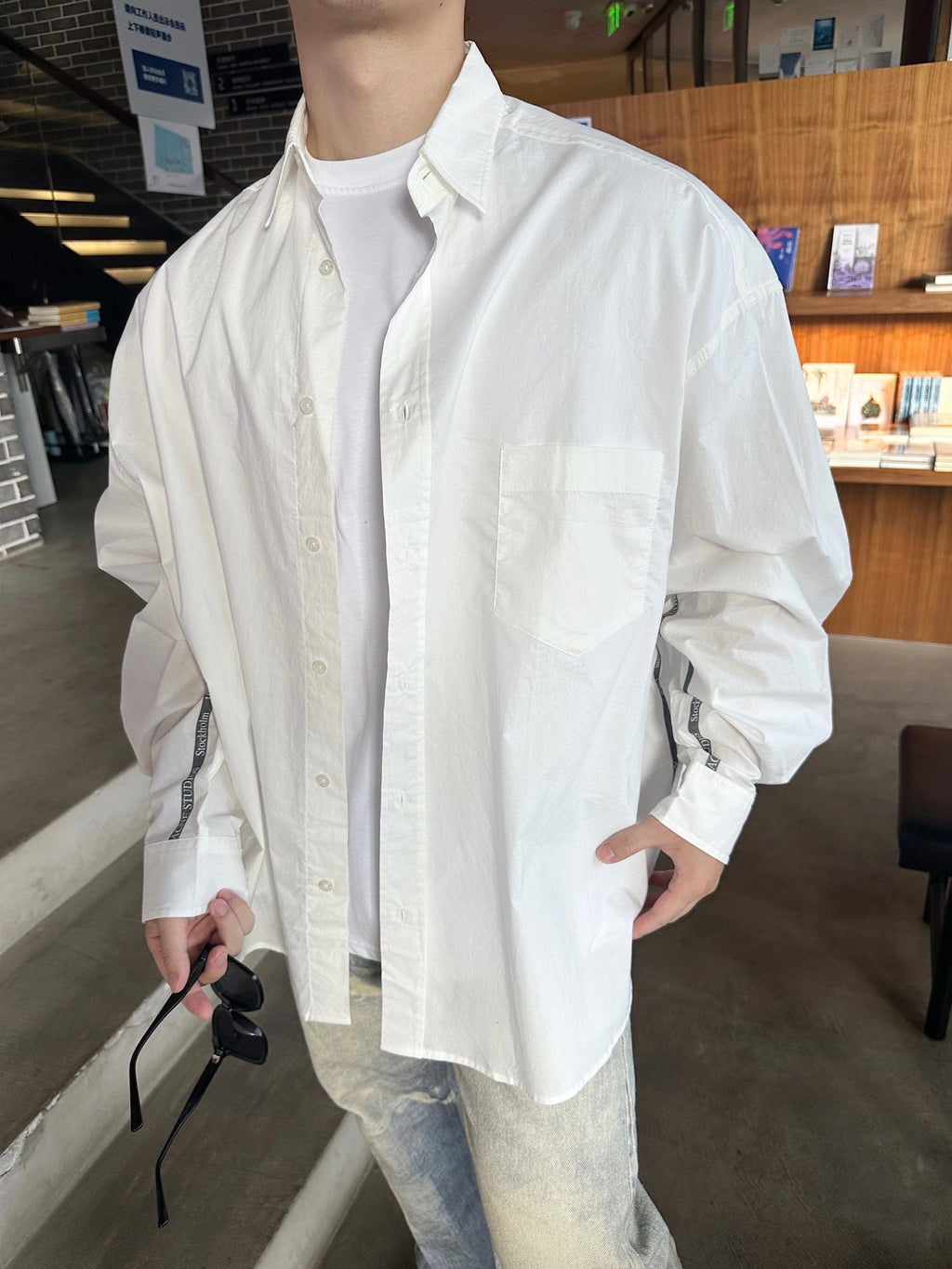 2026 New GS Jacquard Logo Shirt (25277-B25)