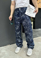 2026 New Arrival: GS All-Over Print Denim Trousers (MM097-B65)